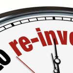 Clock saying reinvent